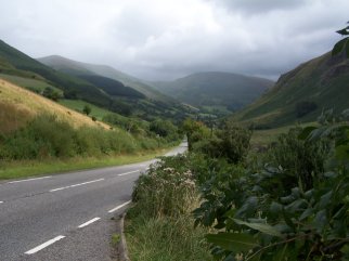 Mountains in mid-wales